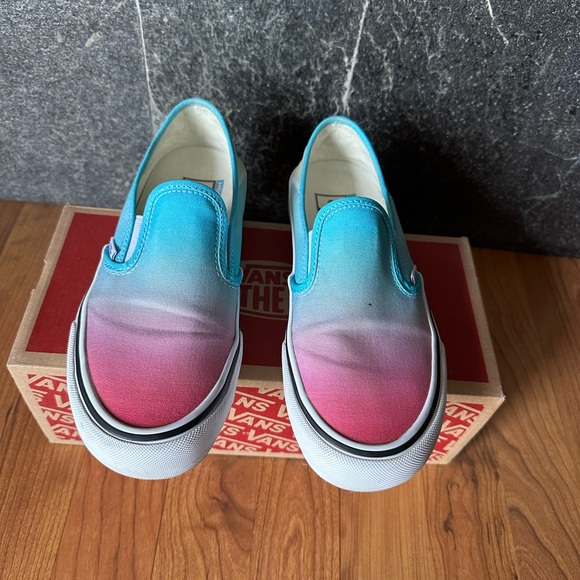 Vans Slip-On Sf Ombre Multi/True White US Women’s size 7.5 - Picture 2 of 8